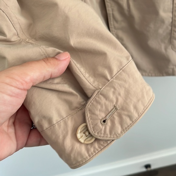 Johnston and Murphy rain coat jacket waterproof zip and button closure - Picture 2 of 12